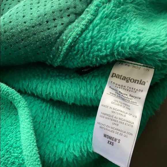 EUC Patagonia Re-Tool Snap-T fleece pullover XXS - Picture 4 of 4